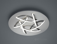 світильник стельовий Trio Dolphin, білий, нікель матовий, 6 ламп, LED (677010607)