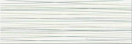 Плитка Opoczno Black Shadow 25x75 white inserto stripes silver