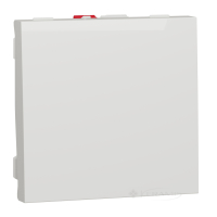 выключатель Schneider Electric Unica New 1 кл., 2 модуля, 10 А, белый (NU320118)