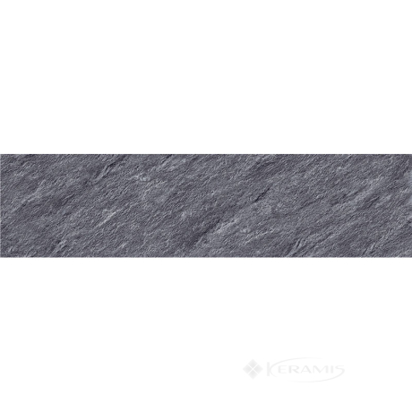 Плитка Интеркерама Mars 15x60 серый тёмный (1560 176 072)