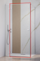 душевая дверь Radaway Essenza New KDJ 120x200 стекло прозрачное правая (1385042-01-01R)