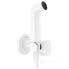 гигиенический душ Hansgrohe Bidette 1jet S со шлангом и держателем, белый матовый (29232700)