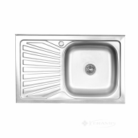 кухонна мийка Platinum 80x50x16 R сатин (SP000000563)