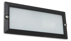 светильник настенный Dopo Xaloc, черный/матовый (GN 350A-G05X1A-02)