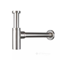 сифон для умивальника Frap під донний клапан, хром (F82)