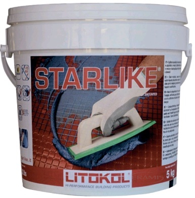 Затирка Litokol Litochrom Starlike (С. 340 нейтральний) 5 кг