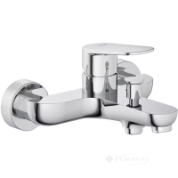 смеситель для ванны и душа Kludi X1 хром (326910575)