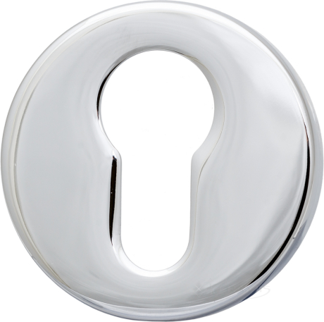 Накладка на циліндр Convex хром полірований руглая розетка (2015rzys04s04)