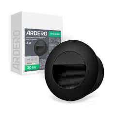 светильник накладной архитектурный Ardero DH1020ARD LEVEL 3Вт 3000K черный (80677)