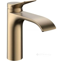 смеситель для раковины Hansgrohe Vivenis CoolStart со сливным гарнитуром, бронза матовый (75023140)