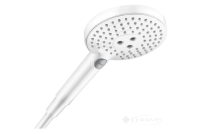 ручной душ Hansgrohe Raindance Select E PowderRain 120 3jet P EcoSmart белый матовый (26515700)