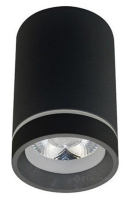 точечный светильник Azzardo Bill, черный, LED (AZ3376)