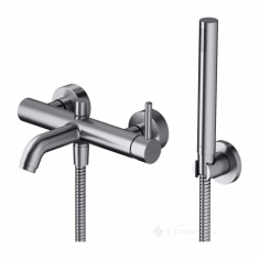 смеситель для ванны и душа Omnires Y nickel (Y1231NI)