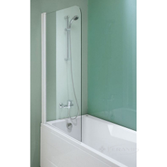 штора для ванны Kolpa San Sole TP 75x140 стекло прозрачное (984740)