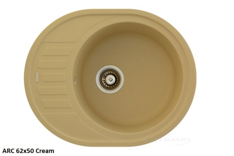 Кухонна мийка Fabiano Arc 62x50x20 cream (8221.401.0465)