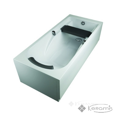 Ванна акриловая Kolo Comfort Plus 150x75 прямоугольная + ручки + ножки (XWP1451000)