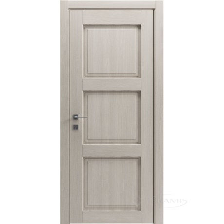 Дверное полотно Rodos Style 3 600 мм, глухое, крем