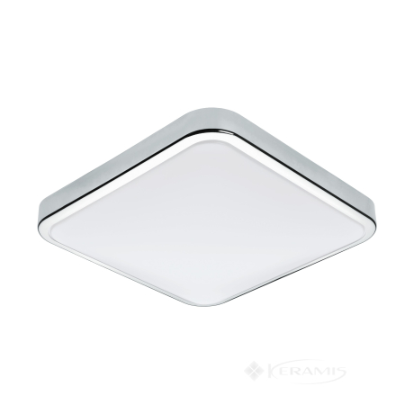 Светильник потолочный Eglo Manilva 1 29x29 см, хром, белый (96229)