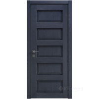 дверное полотно Rodos Style 5 700 мм, глухое, сосна браш cobalt