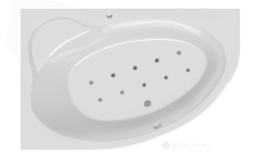 ванна акрилова Ravak Asymmetric II 150 L Relax Base гідромасажна, білий (GMSR0691)