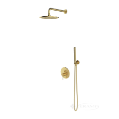 душевая система скрытого монтажа Omnires Y brushed brass (SYSY35BSB)