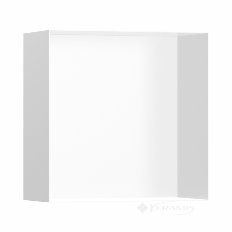 Полочка Hansgrohe XtraStoris Minima со встроенной рамой, 300x300x140, белый матовый (56079700)