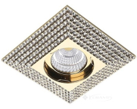 точковий світильник Azzardo Piramide XL, золотий (NC1673SQ-GO /AZ1462)
