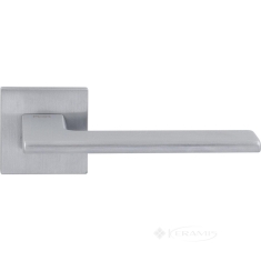 ручка дверная RDA ROCK браш мат хром R ф-з (роз 6мм)