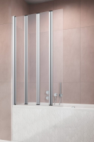 штора для ванни Radaway Eos PNW4 86x152 прозоре скло, хром (1205401-101)
