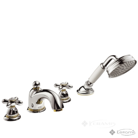 Змішувач для ванни Axor Carlton хром/золото (17451090)