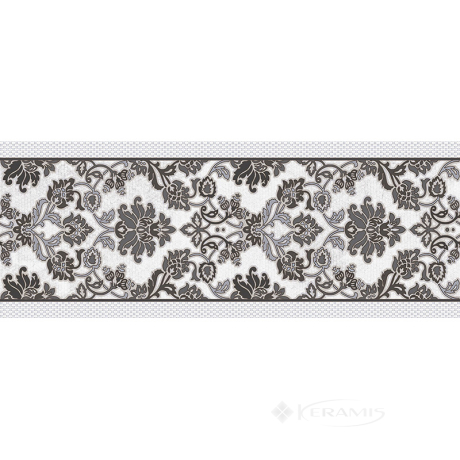 Декор Интеркерама Capriccio 23x60 сірий (Д 156 071)