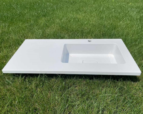 Умывальник Snail Ария R 50x100 white  (166RA100)