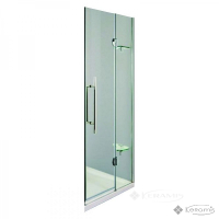 душевые двери Devit Pura 100x195 стекло шиншила, правая (FEN0651PR)