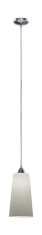 підвісний світильник Reality Koni, нікель матовий, білий матовий (R30551011)