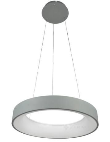 Підвісний світильник Azzardo Sovana, сірий, 45 см, LED (AZ3438)