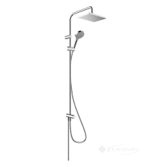 душова система без змішувача Hansgrohe Vernis Shape Showerpipe 230 1jet Reno хром (26282000)