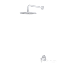 душевая система скрытого монтажа Omnires Y matt white (SYSY36WM)