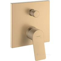 смеситель внешняя часть для душа Hansgrohe Vivenis скрытого монтажа, бронза матовый (75415140)