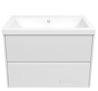 тумбочка с умывальником Volle Teo 81x46,5x55 белая (15-88-81)