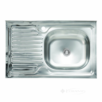 кухонна мийка Platinum 80,5x50,5x13,5 R нержавіюча сталь (SP000000567)
