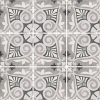 плитка Equipe Art Nouveau 20x20 opera grey (24418)