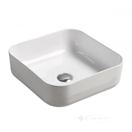 Умивальний Imprese 38,5х38,5х13,5 накладний, білий (i11046)