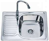 кухонна мийка Formix Fm 63х50х18 сіра полірована, права (FM6350DK-R)