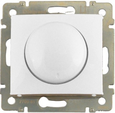 светорегулятор поворотный Legrand Valena, 400 Вт, без рамки, белый (770061)