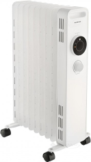 радіатор електричний Kumtel 450х125х595, білий (KUM-1240S_WHITE)