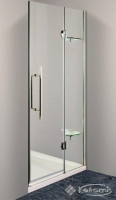 душевые двери Devit Pura 100x195 стекло прозрачное, правая (FEN0651R)