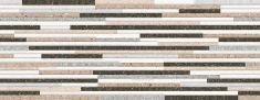 плитка Інтеркерама Matrix 23x60 світло-бежевий mat (2360 242 021-1)