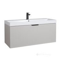тумбочка з умивальником Aqua Rodos Fabio 99,3х42,9х48 підвісна, кашемір (АР000134975)