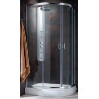 душова кабіна Radaway Premium Plus E 100x80 скло матове (30491-01-02N)