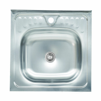 кухонна мийка Platinum 50x50x12 нержавіюча сталь (SP000000299)